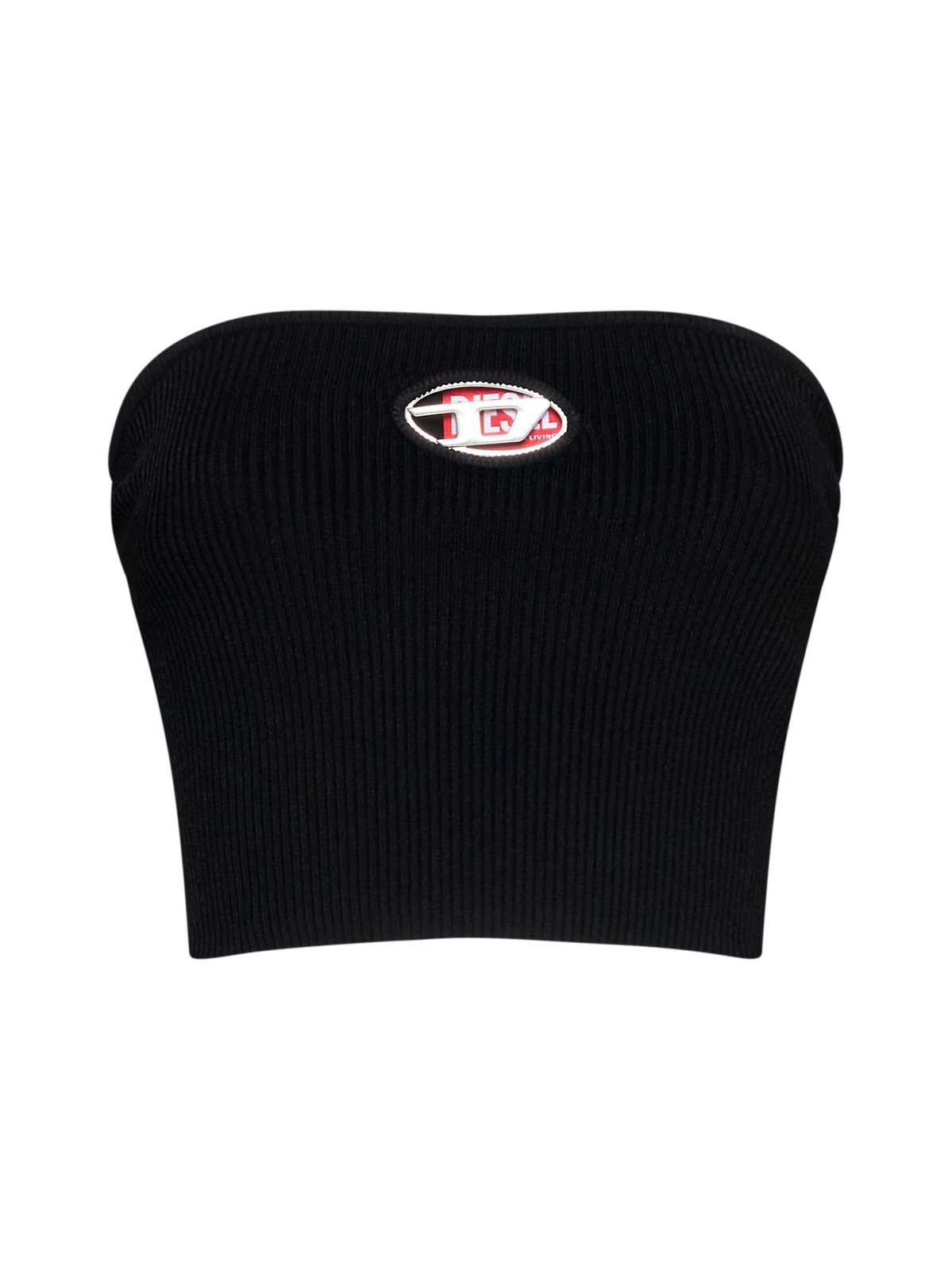 Diesel M-Clarksvillex Logo Plaque Tube Top