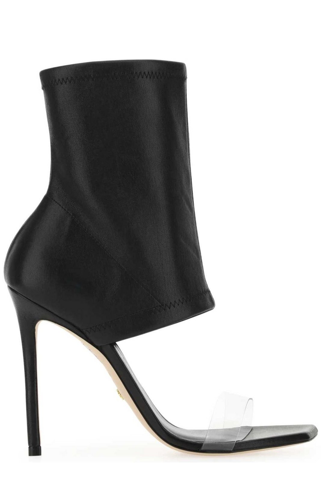 Stuart Weitzman Open-Toe Ankle Boots