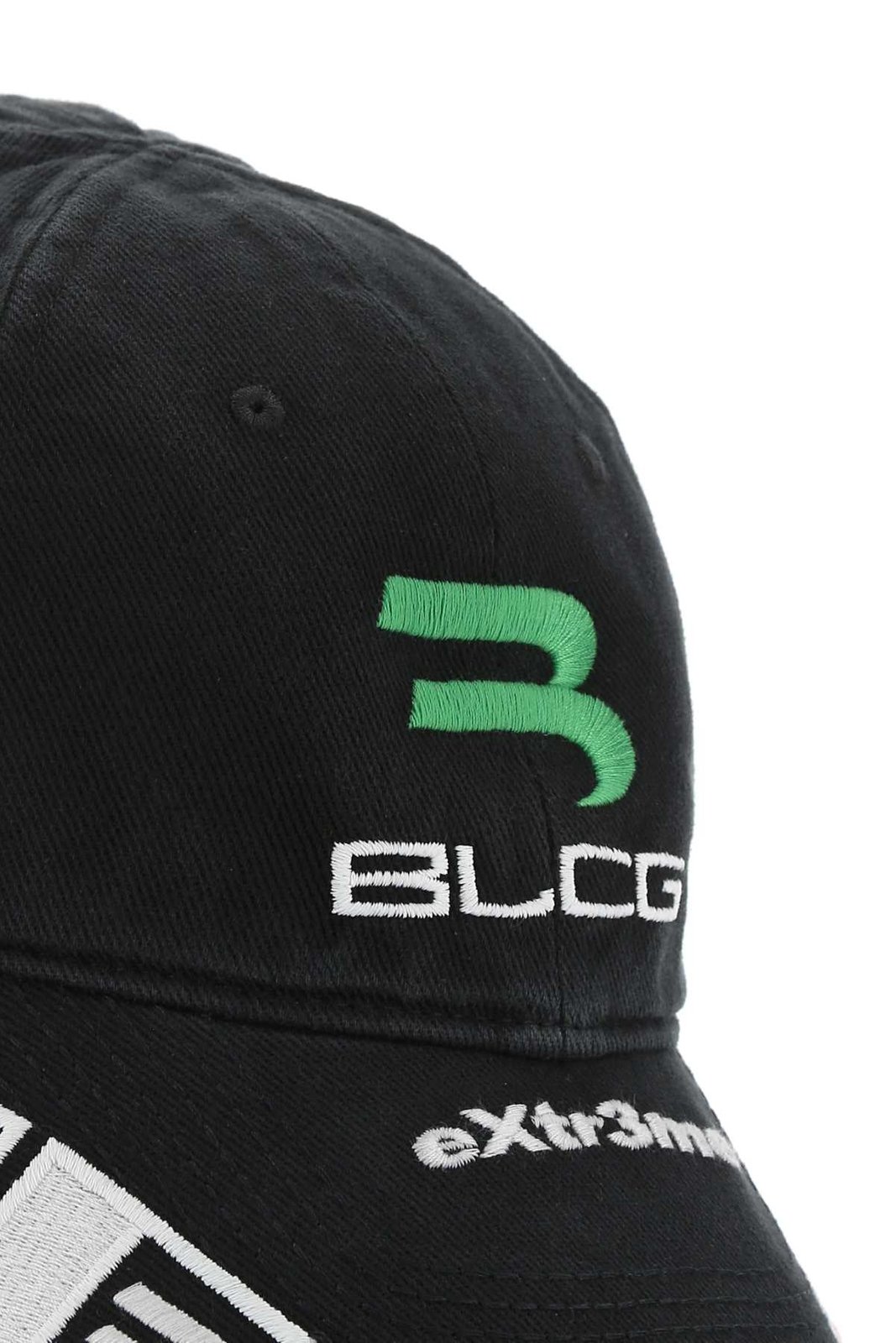 帽子 BALENCIAGA GAMER CAP Balenciaga Gamer Embroidered Hat Black - FW21 - US