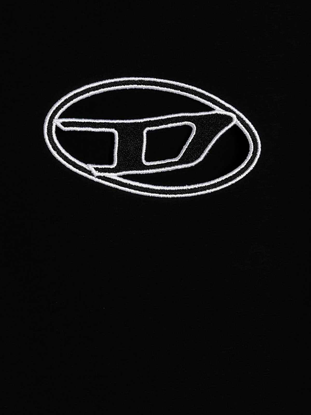 Diesel Logo Detailed Crewneck T-Shirt