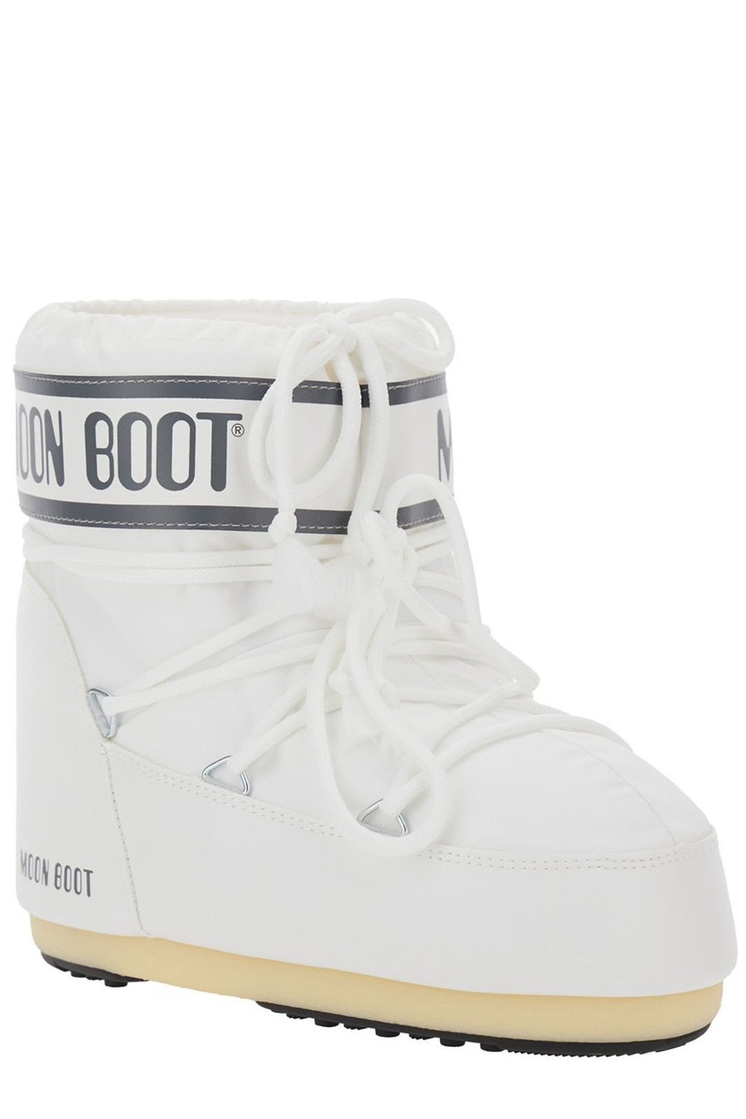 Moon Boot Icon Logo Printed Lace-Up Boots