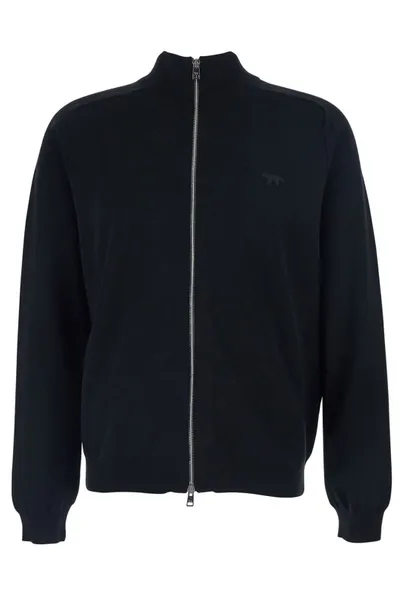 메종키츠네 Maison Kitsuné 메종 키츠네 지퍼업 니트 카디건