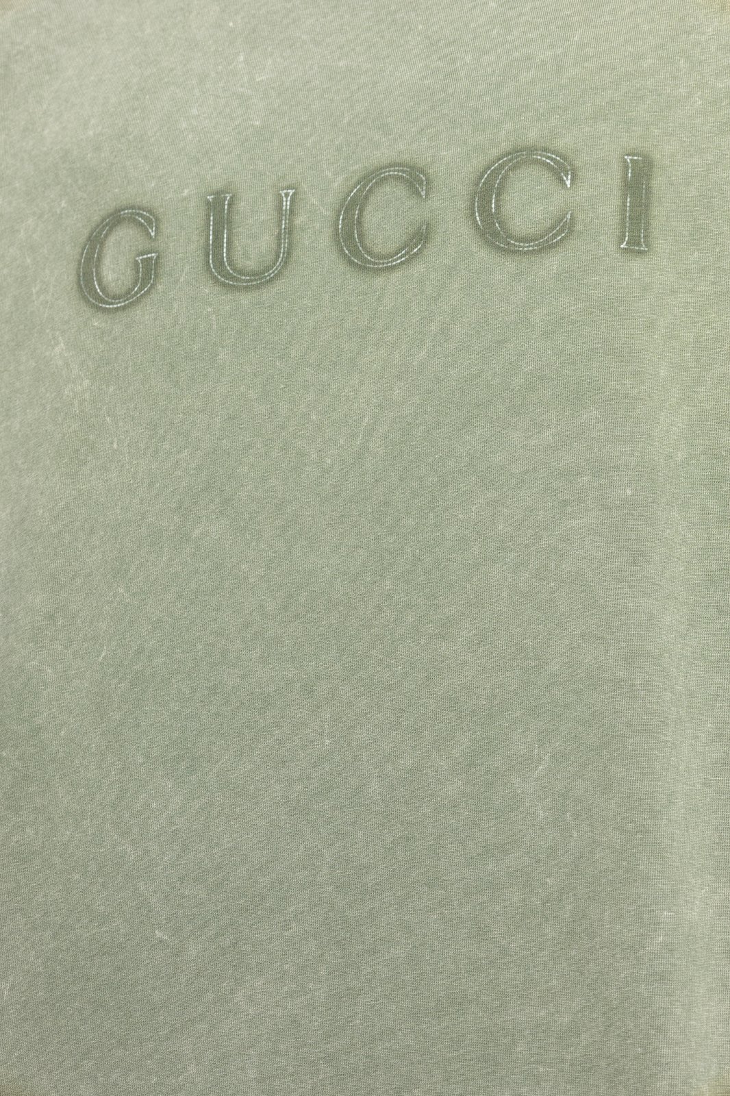 Gucci Logo Printed Jersey T-Shirt