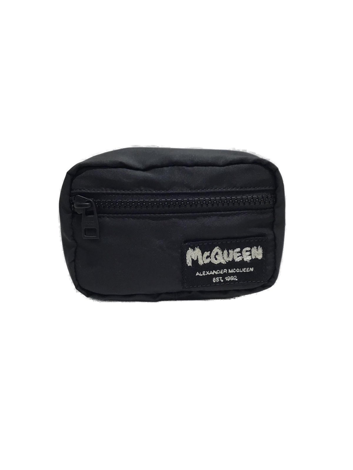 Alexander McQueen Logo Print Mini Pouch – Cettire