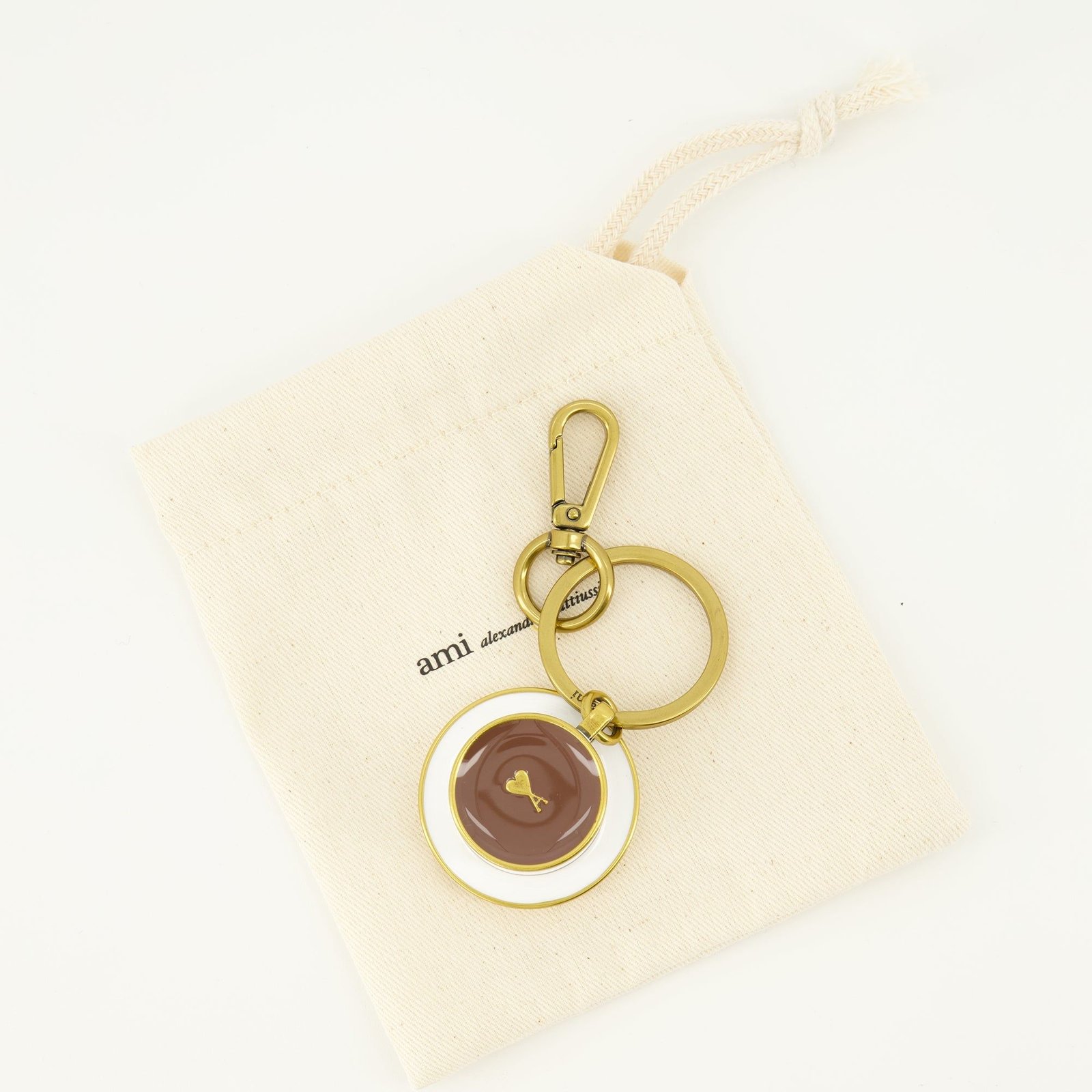 AMI Ami de Coeur Coffee Cup Keyring