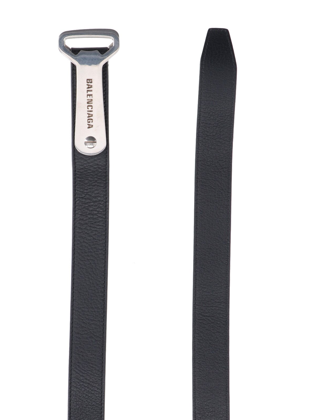 Shop Balenciaga Bottle Opener D-Ring Belt on Sale at BeyondStyle