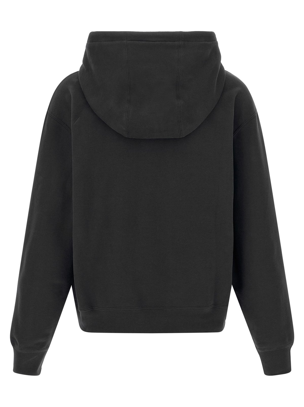 Saint Laurent Logo Embroidered Drawstring Hoodie