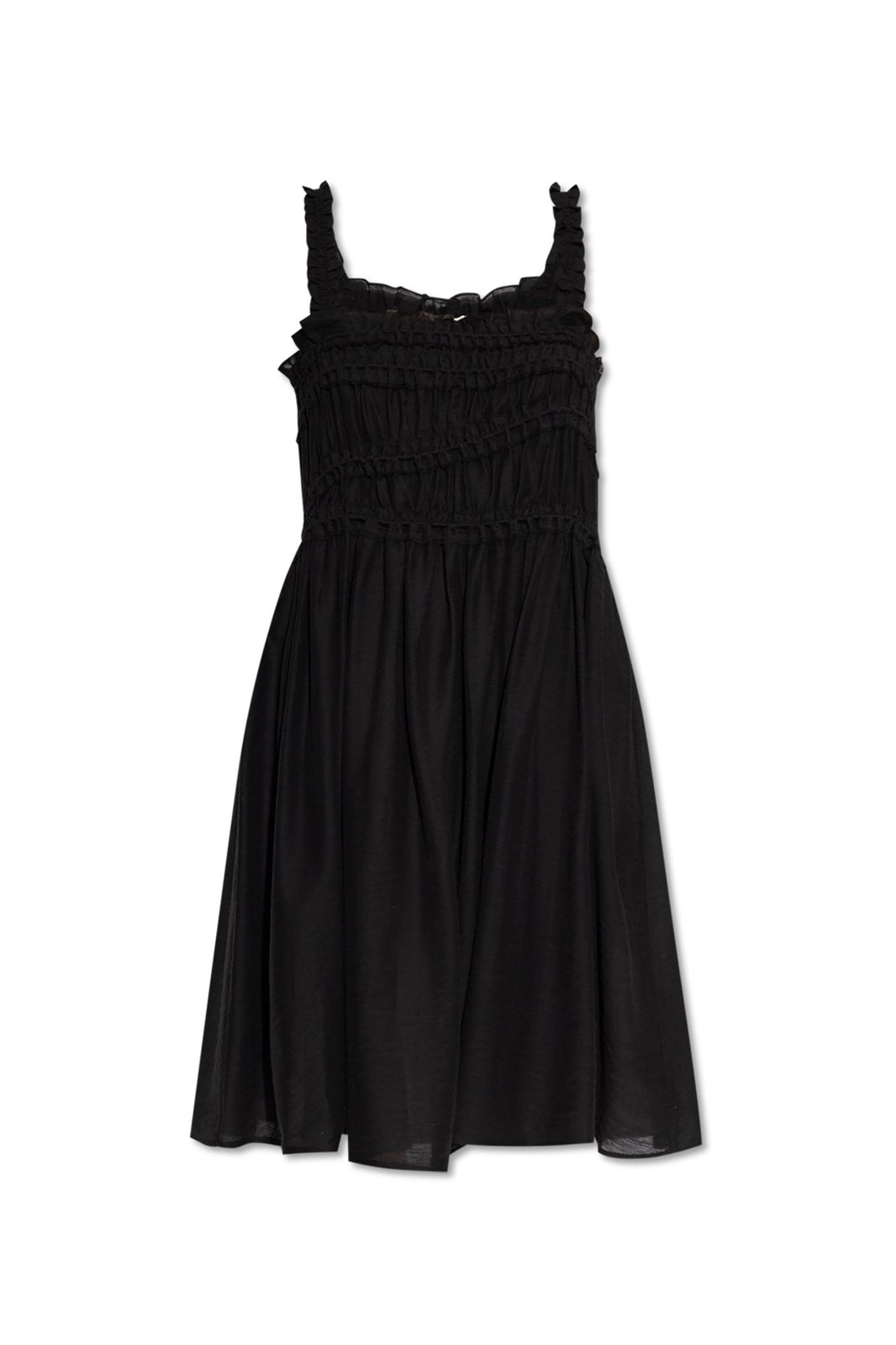 토리버치 스트랩 플리츠 미니 드레스 1680170 001