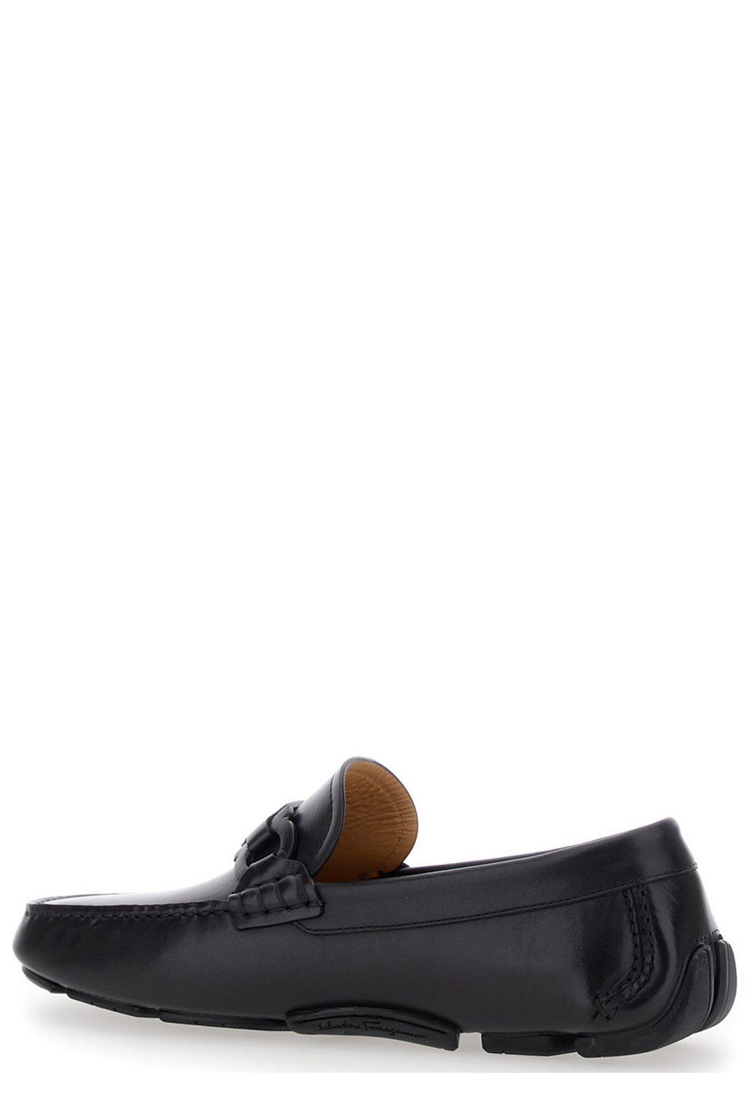 Salvatore Ferragamo Ferragamo Almond-Toe Slip-On Loafers