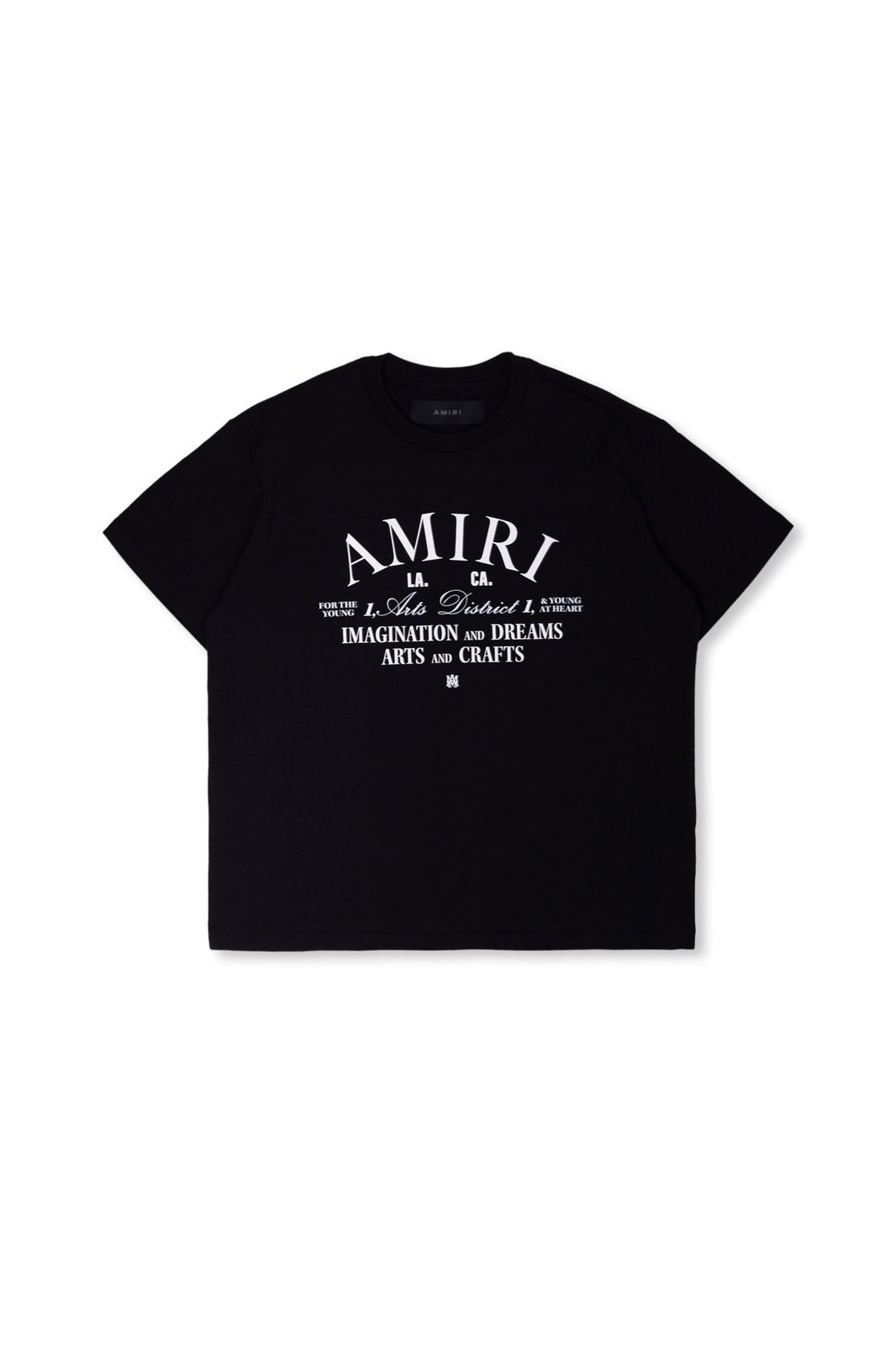 Amiri Kids Logo Printed Crewneck T-Shirt