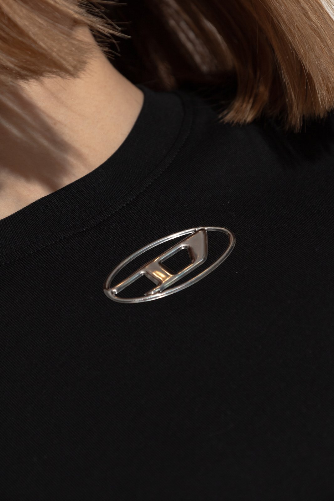 Diesel Oval D-Logo Crewneck T-Shirt