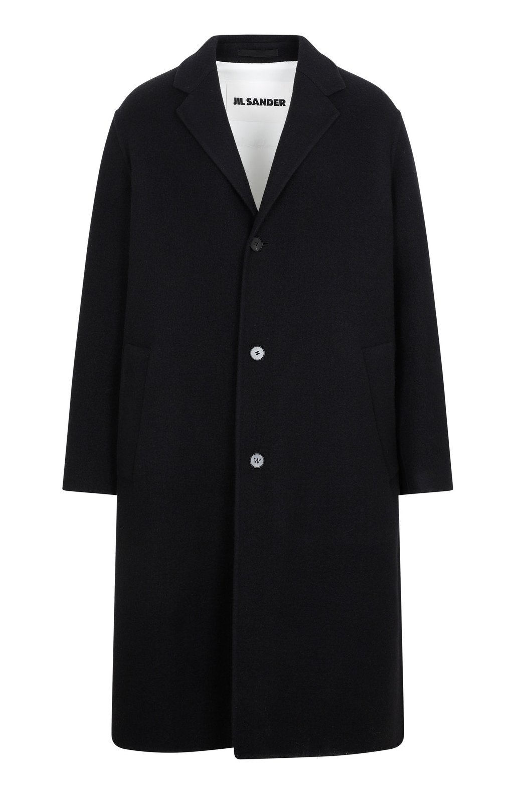 Jil Sander Single-Breasted Oversized Coat