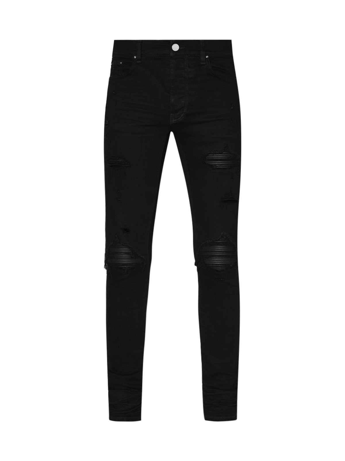 Amiri Mx1 Distressed Tapered Leg Jeans
