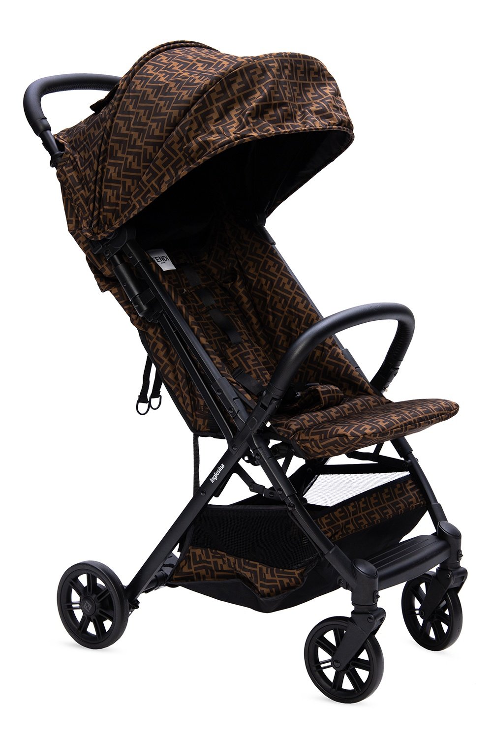 Fendi Kids FF Logo Printed Pushchair