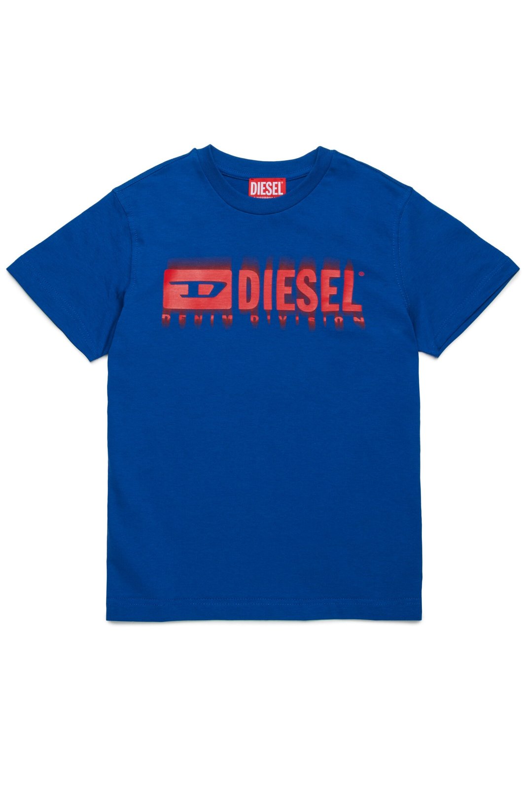 Diesel Kids Logo Printed Crewneck T-Shirt