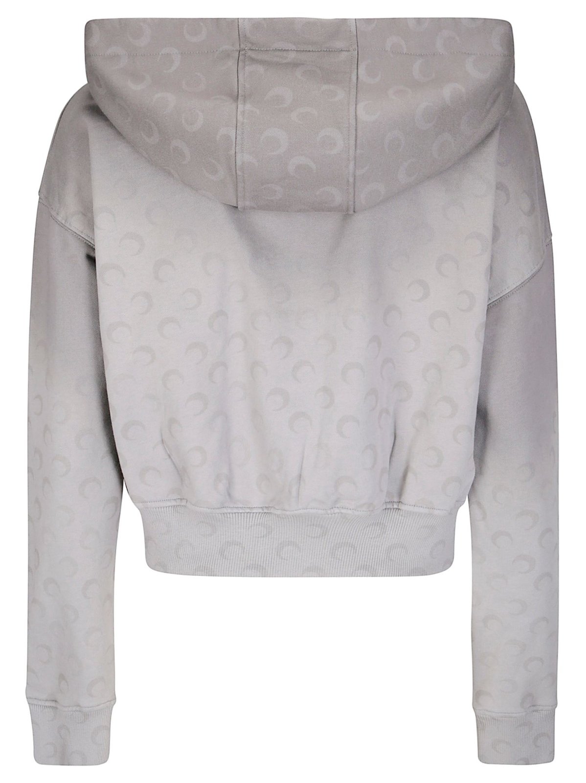 Marine Serre Monogrammed Zip-Up Jacket