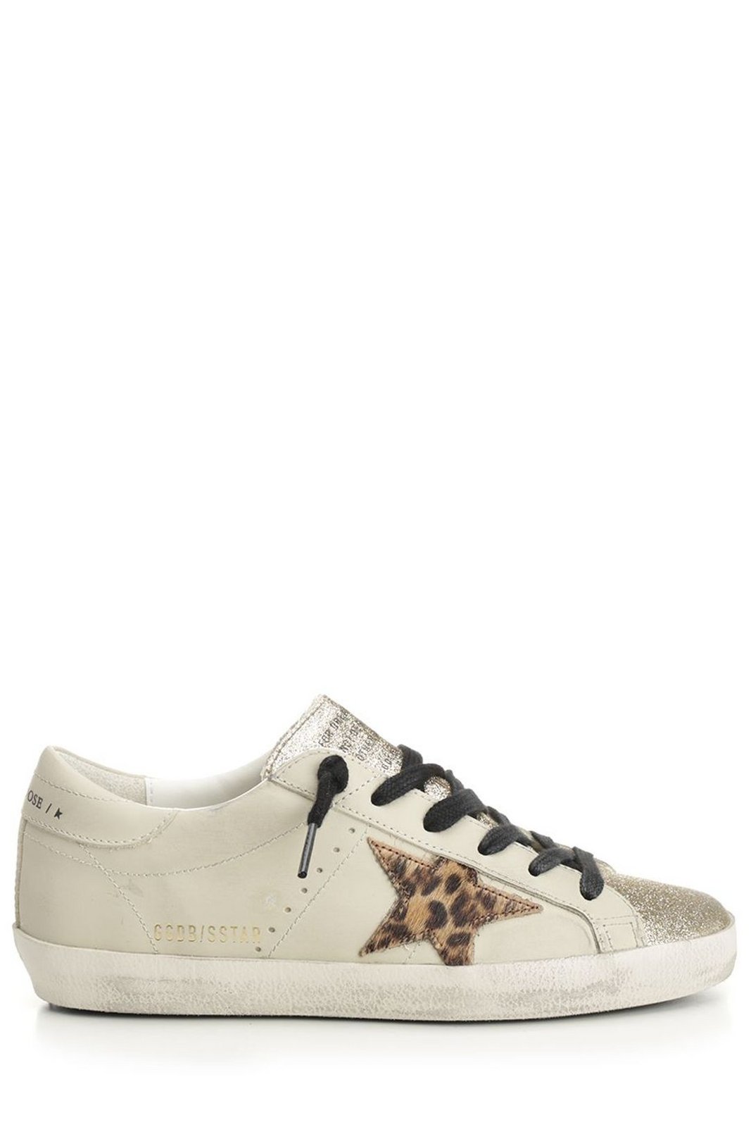 Golden Goose Deluxe Brand Super Star Glittered Sneakers