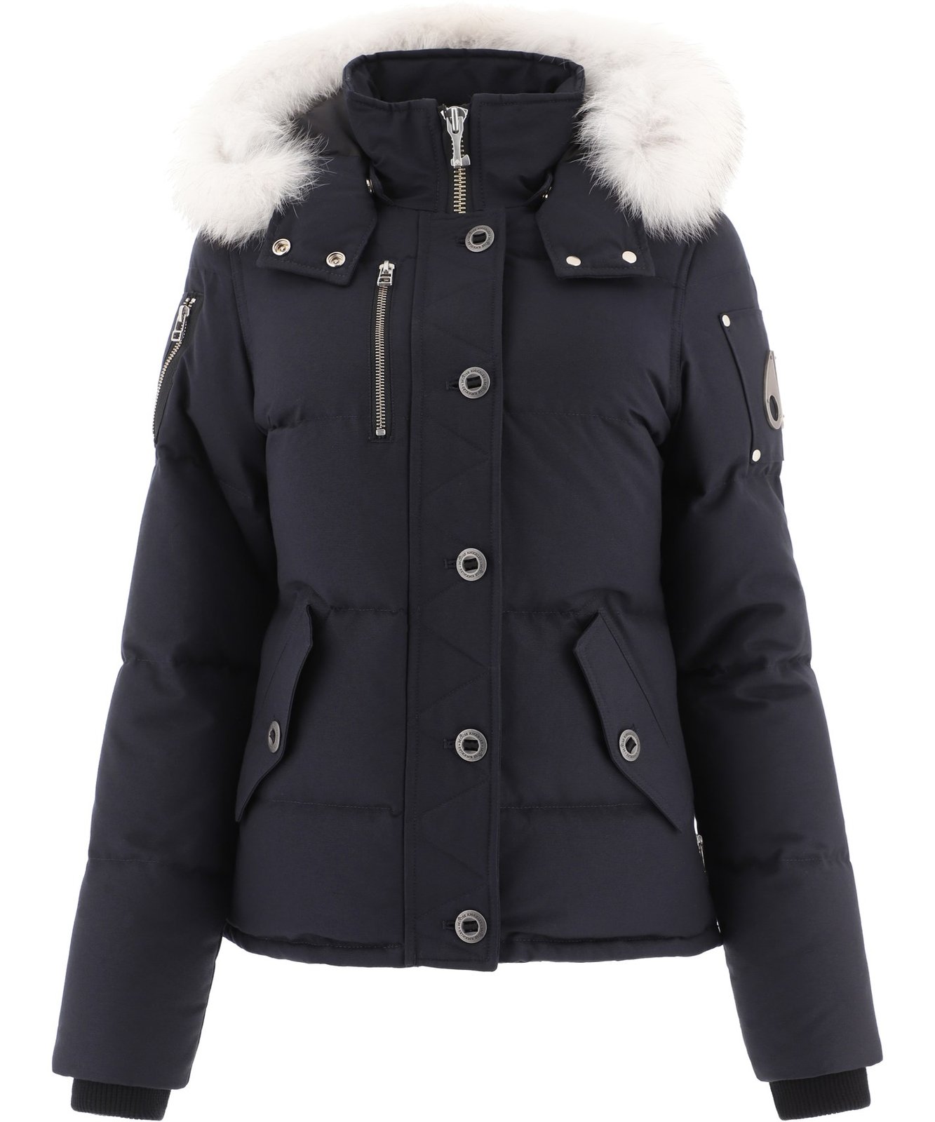 Moose Knuckles 3Q Fur-Trim Hooded Jacket