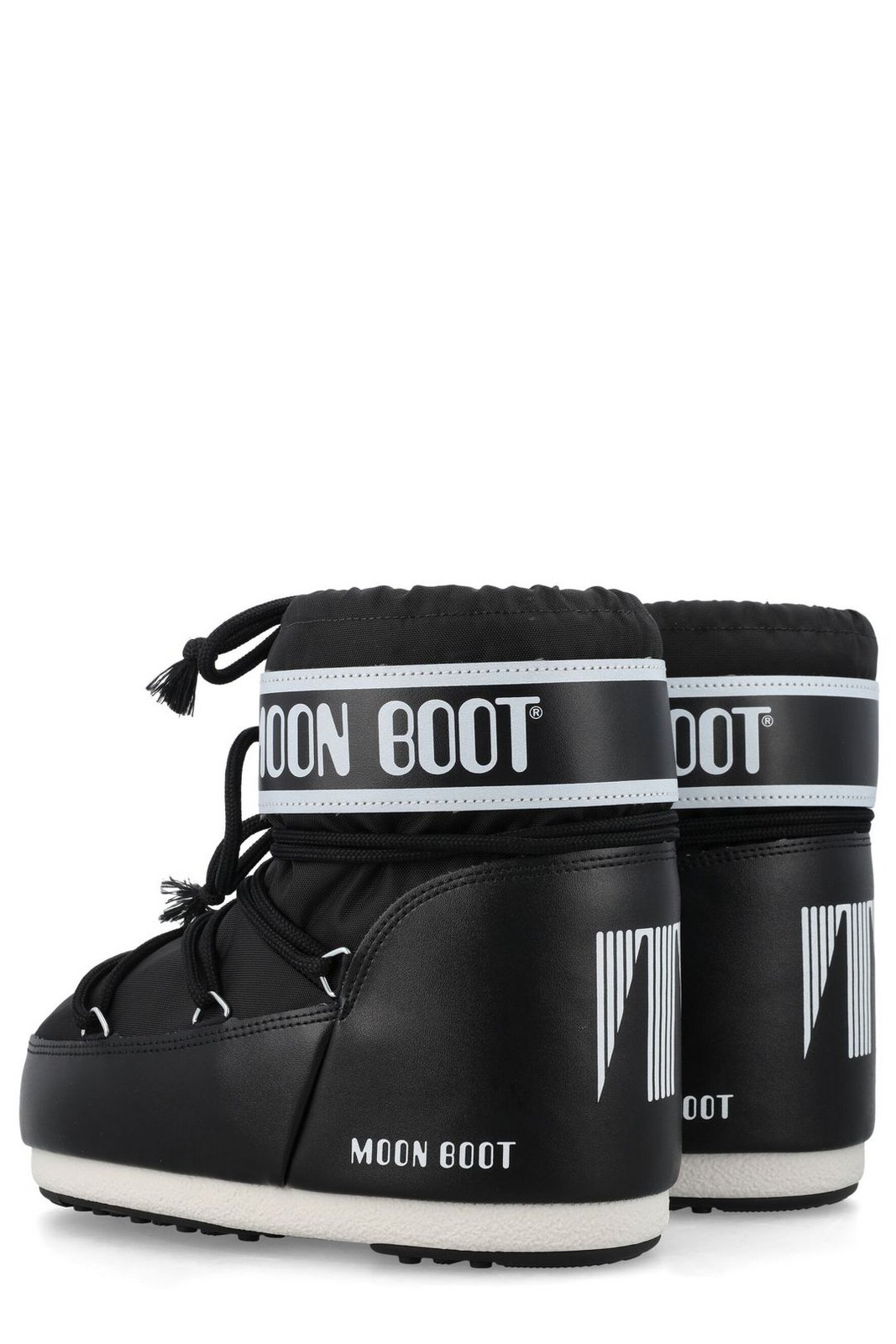 Moon Boot Icon Logo Printed Lace-Up Boots