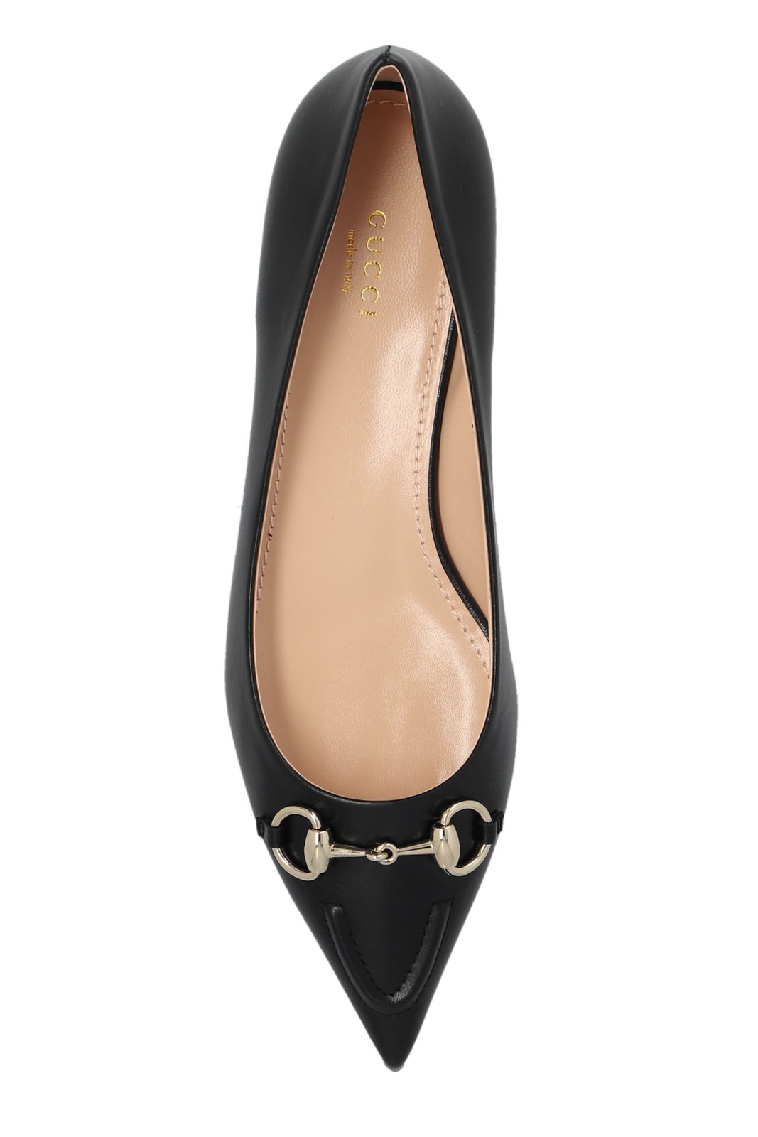 Gucci Horsebit Detail Ballet Flats