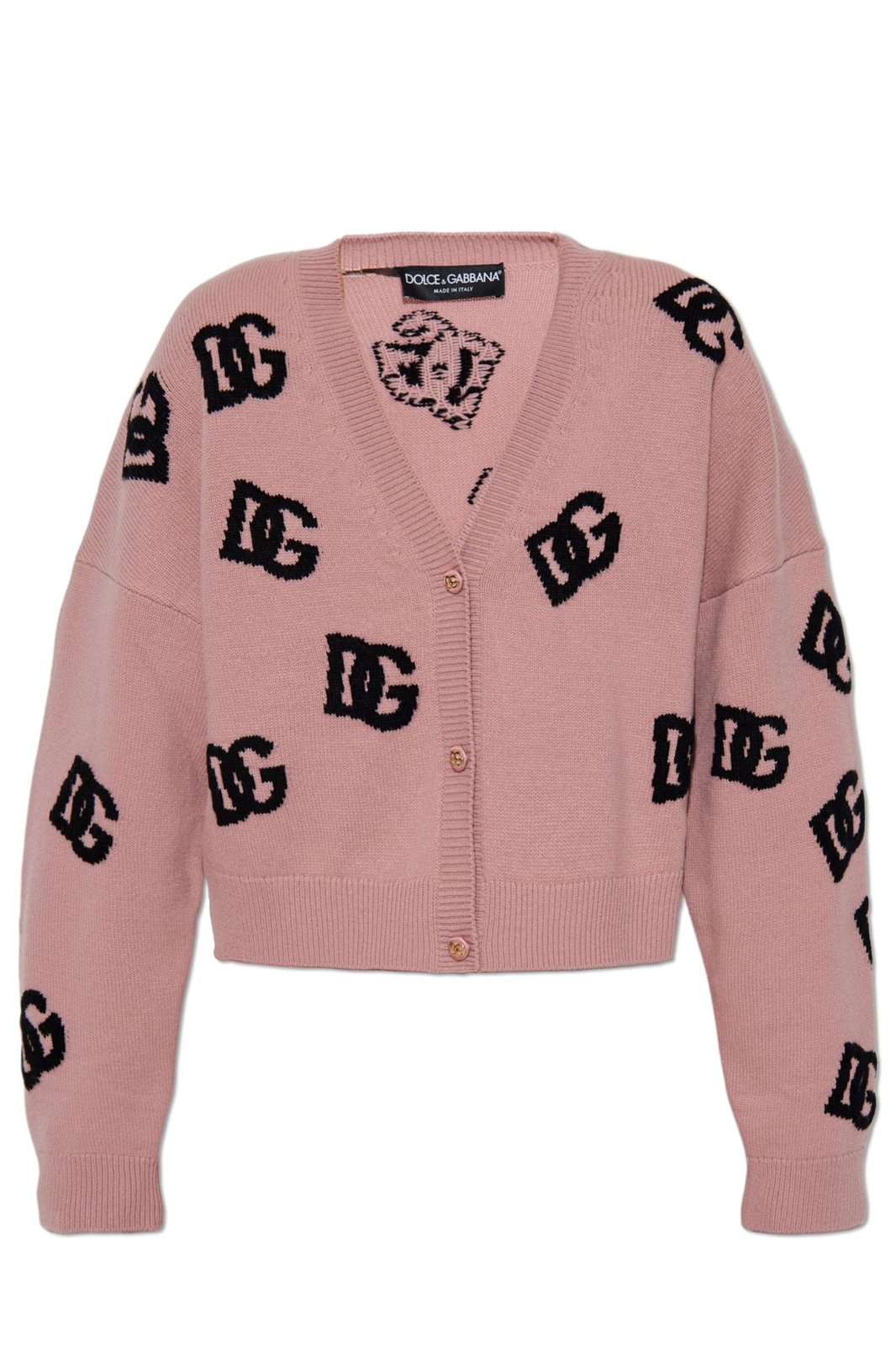 ドルチェアンドガッバーナ　カーディガン　DGロゴ Dolce & Gabbana DGロゴ カーディガン | ブラック | FARFETCH JP