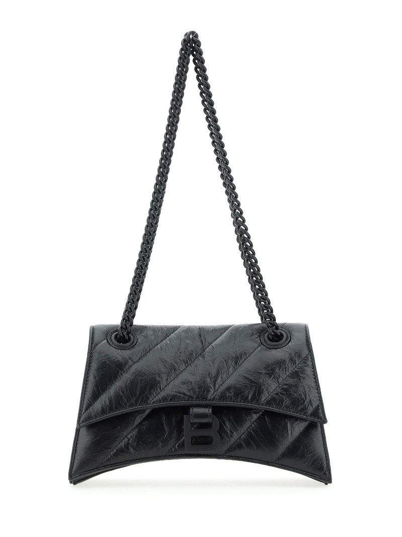 Balenciaga B Logo Quilted Small Shoulder Bag