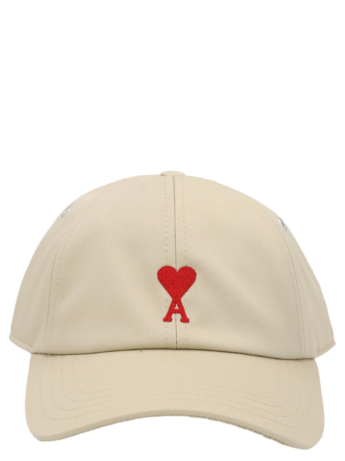 AMI Logo Embroidered Baseball Cap – Cettire