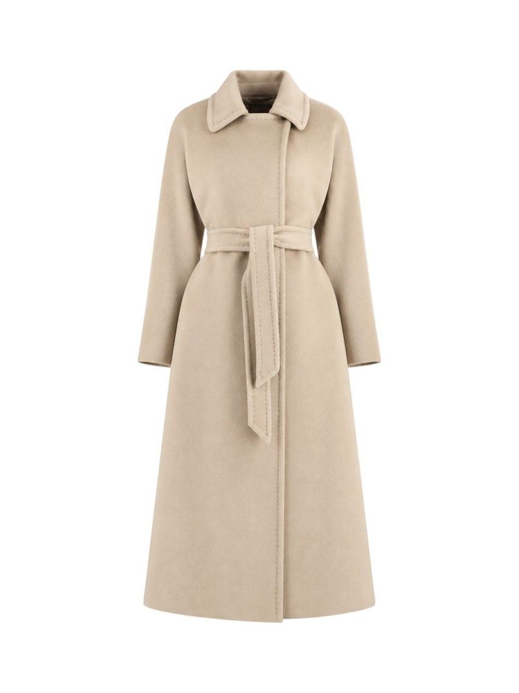 MAX MARA STUDIO 아피체 벨티드 코트