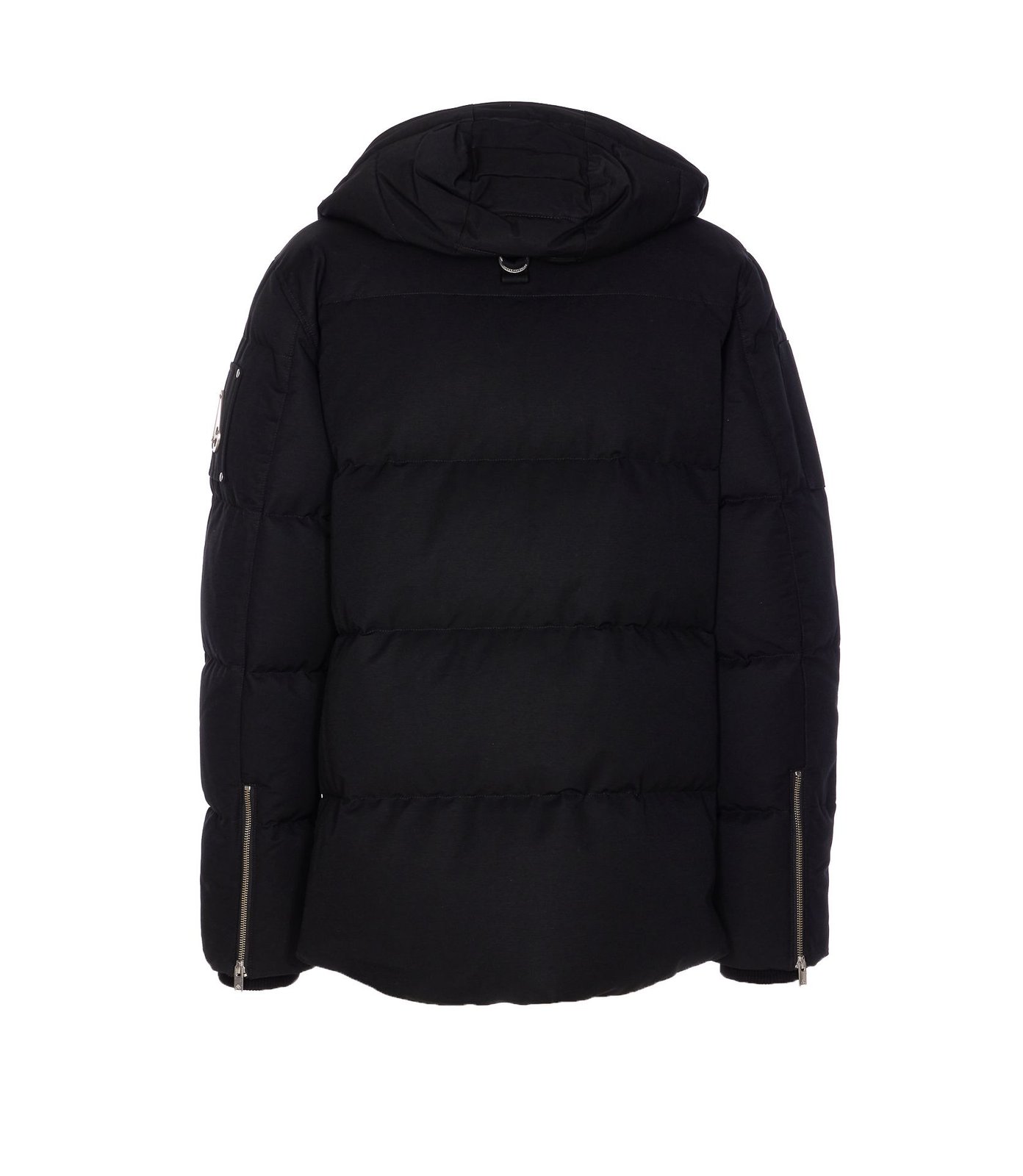 Moose Knuckles Zip Detailed Hooded Coat