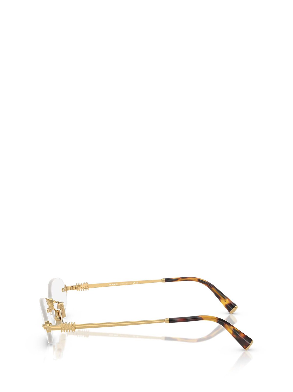 Miu Miu Eyewear Oval Frame Sunglasses