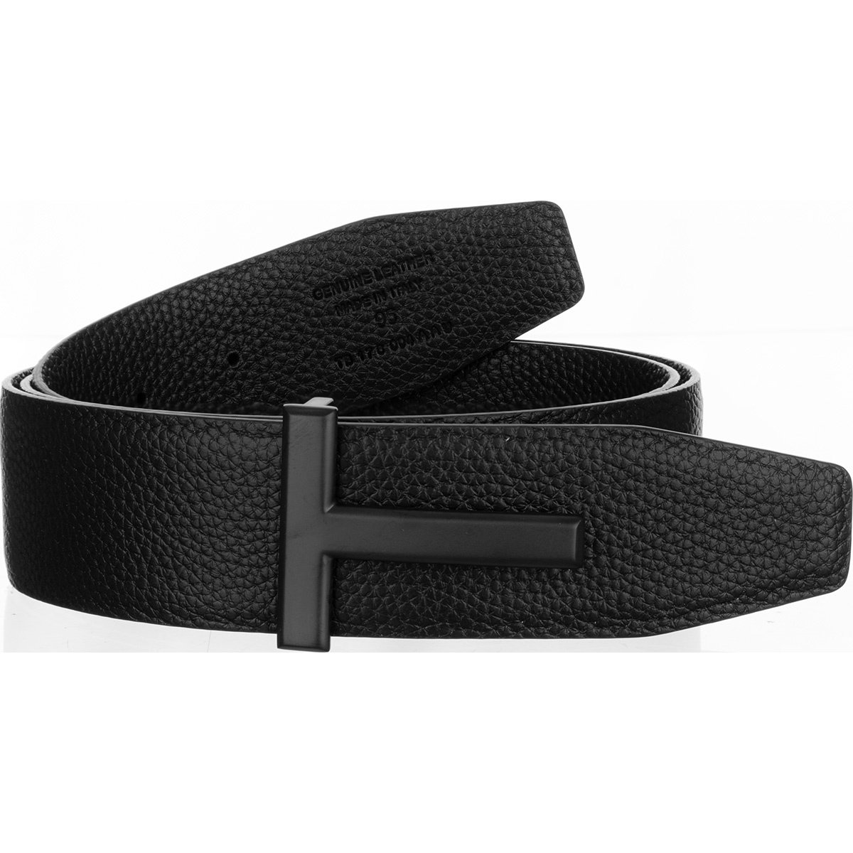 Tom Ford Logo Plaque Buckle Belt
