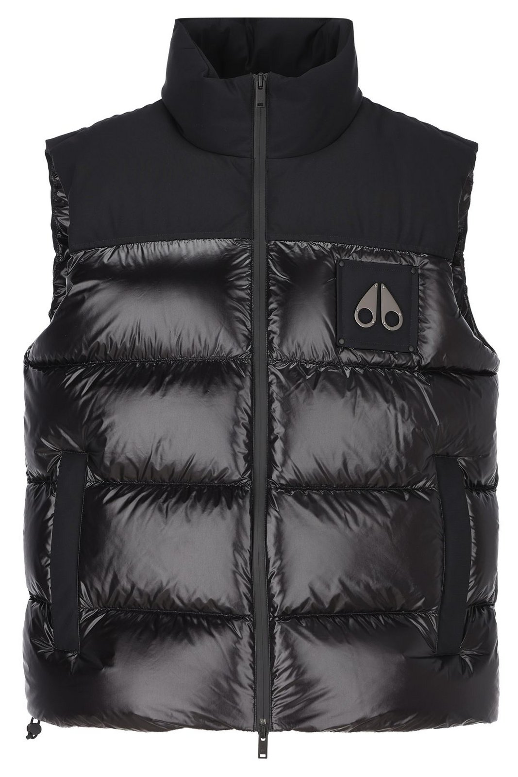 Moose Knuckles Victory Logo Plaque Padded Gilet
