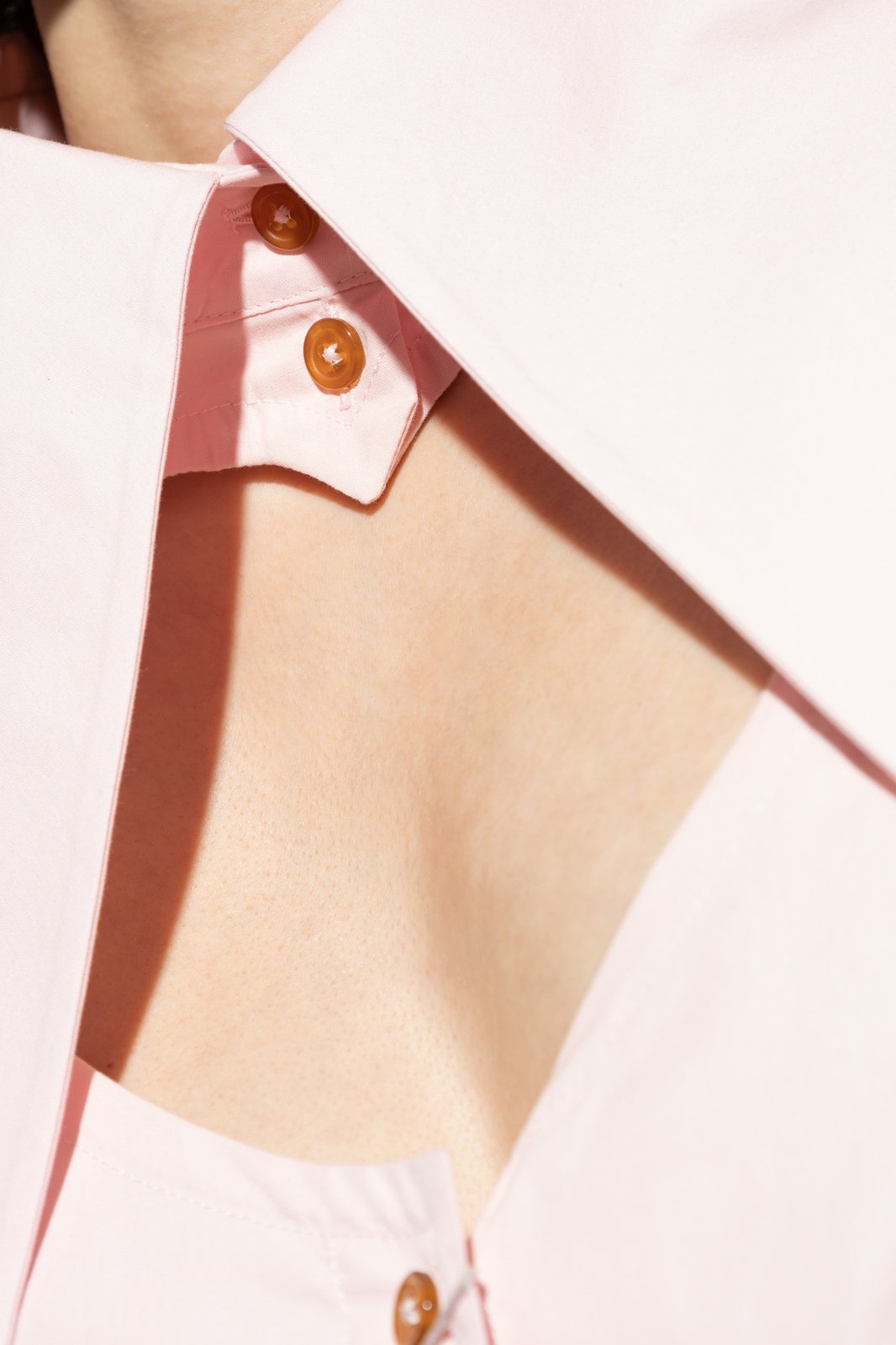 Vivienne Westwood Cut-Out Cropped Shirt