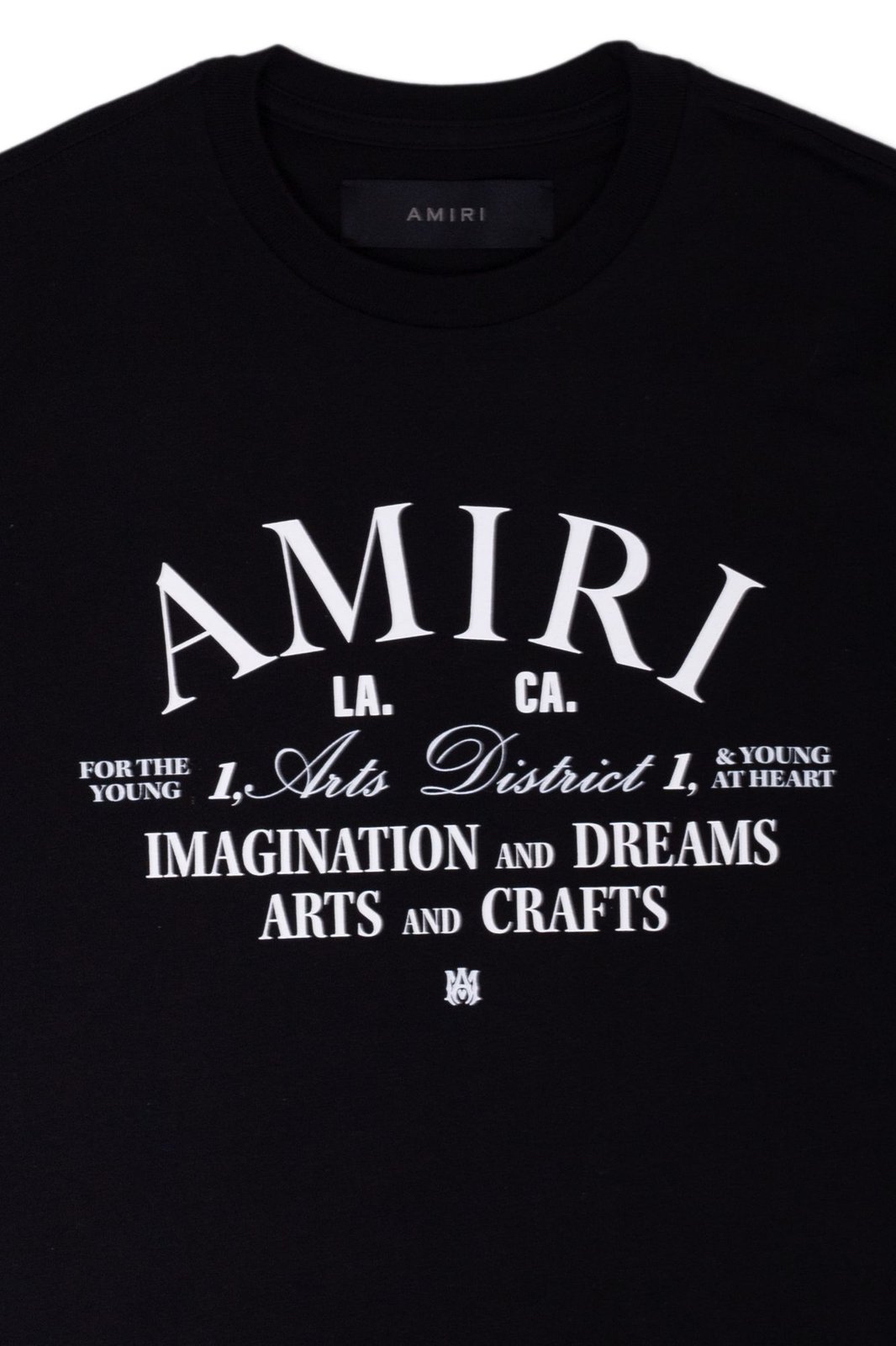 Amiri Kids Logo Printed Crewneck T-Shirt