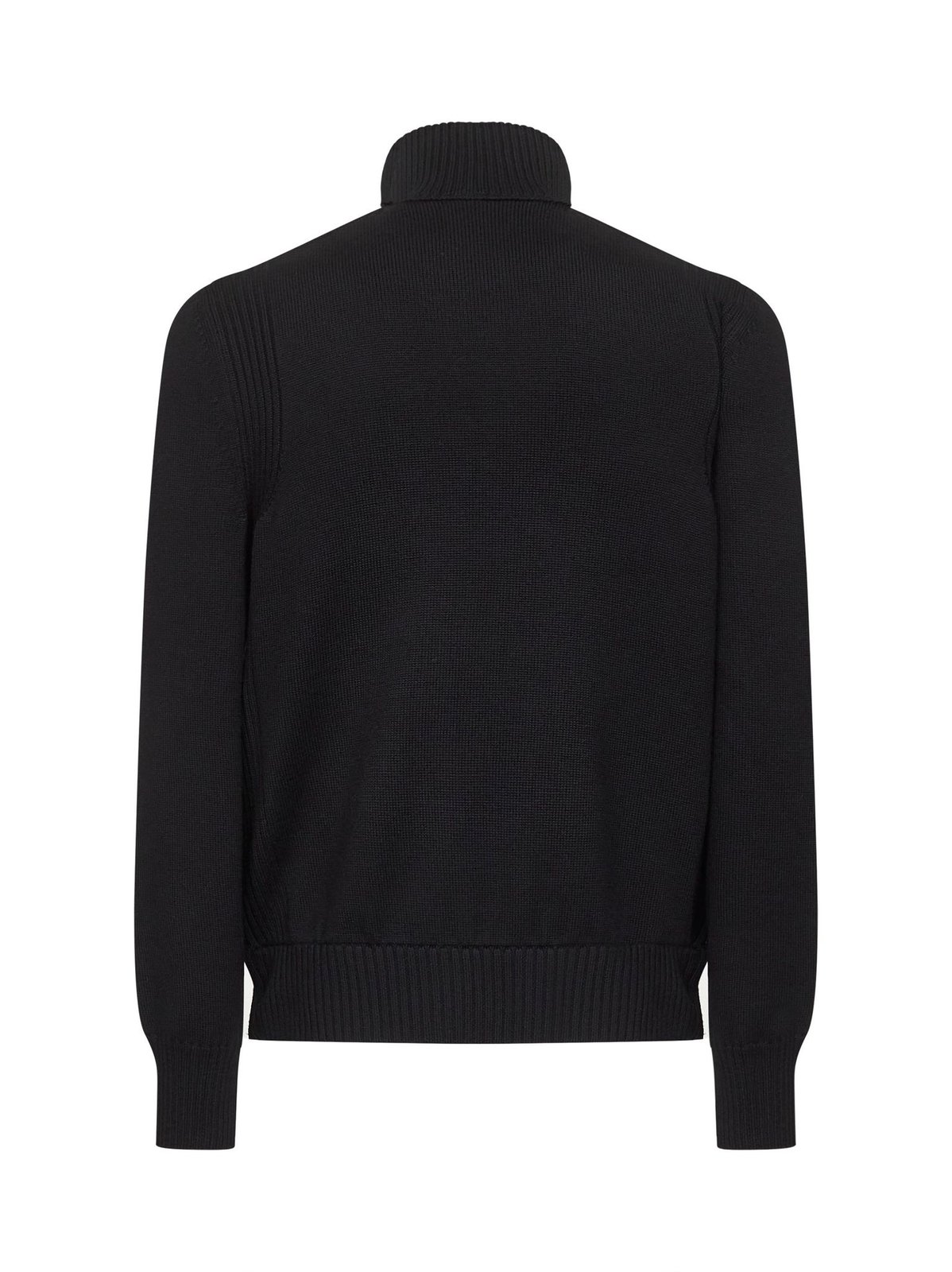 Moncler High Neck Zip-Up Padded Cardigan