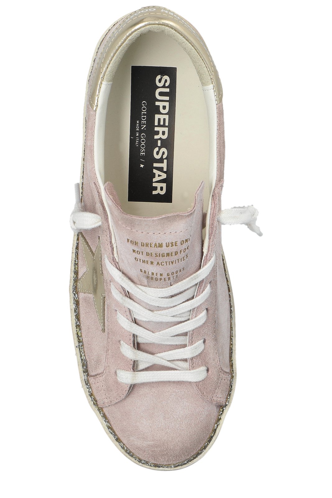 Golden Goose Deluxe Brand Super Star Glittered Sneakers