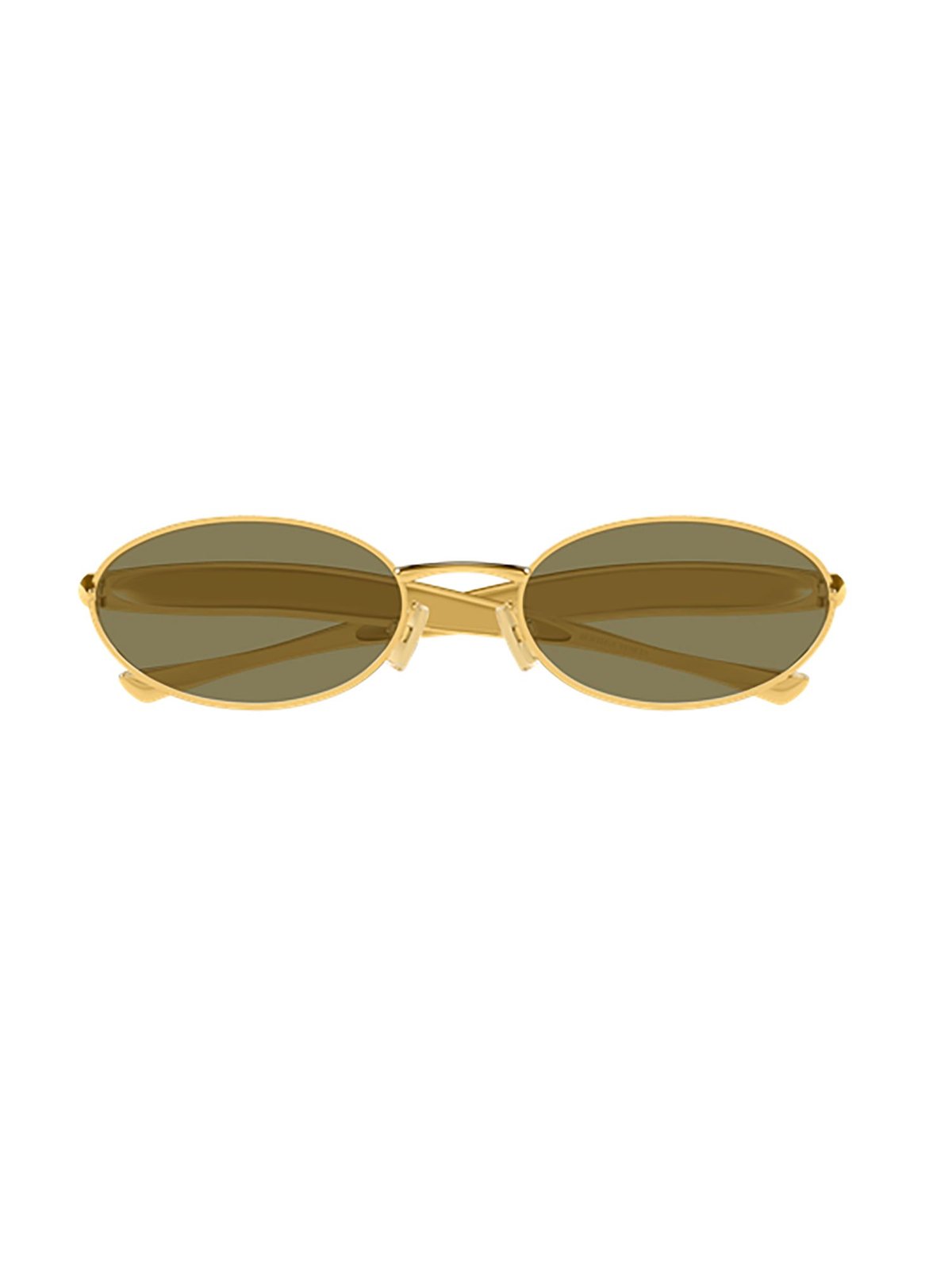 Bottega Veneta Eyewear Oval Frame Sunglasses
