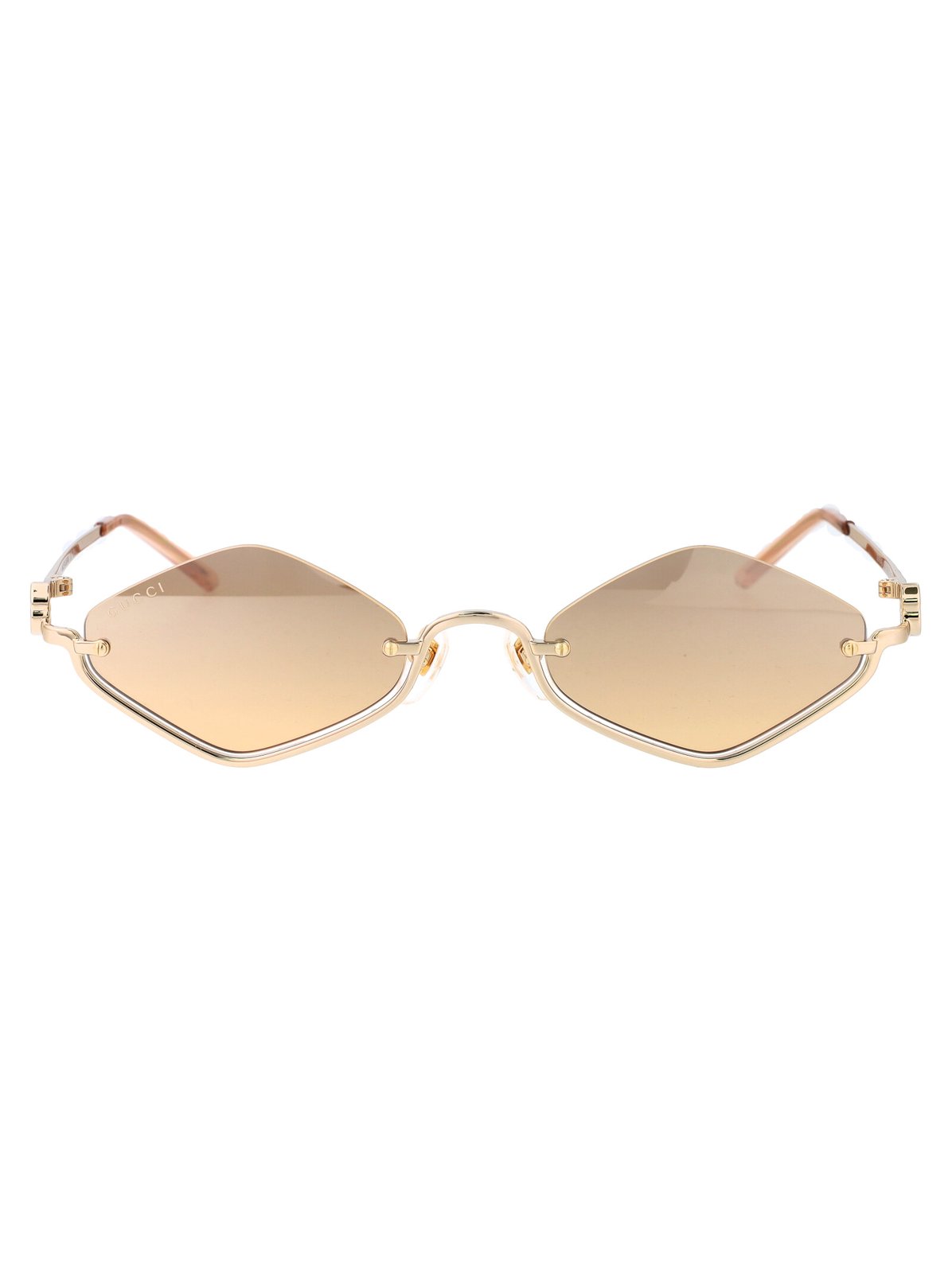 Gucci Eyewear Geometric Frame Sunglasses