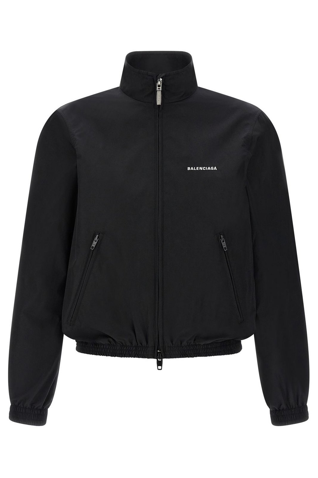 Balenciaga Logo Embroidered Zip-Up Jacket – Cettire Balenciaga Logo Embroidered Zip-Up Jacket – Cettire