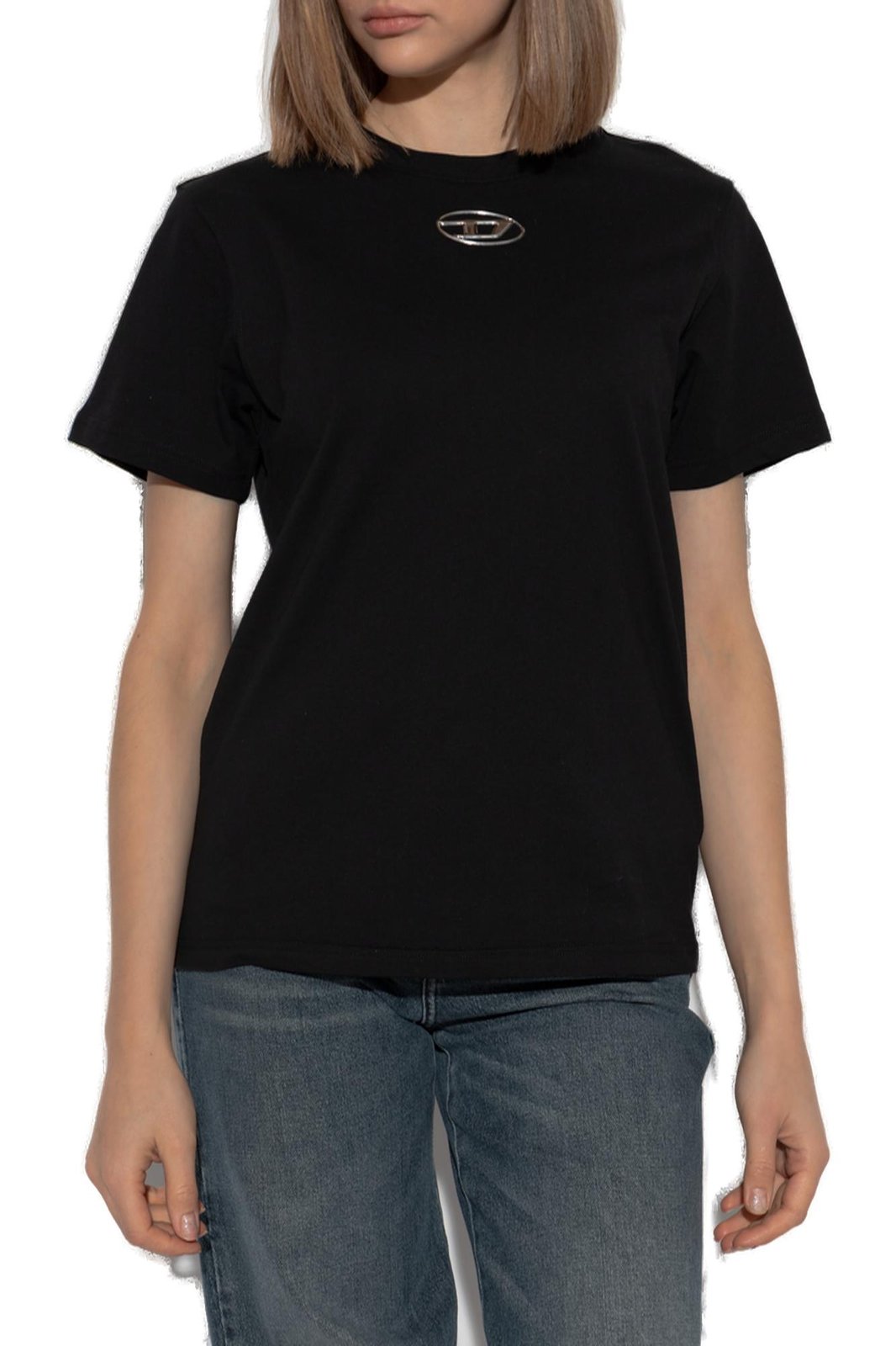 Diesel Oval D-Logo Crewneck T-Shirt