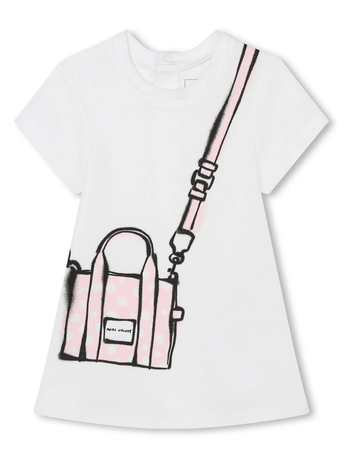 The Marc Jacobs Kids Logo-Printed Crewneck Dress