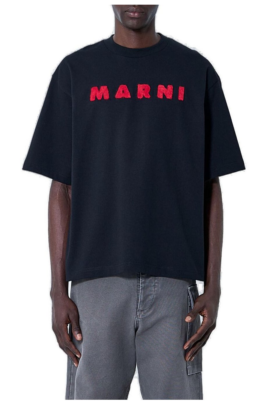 Marni Logo Flocked T-Shirt
