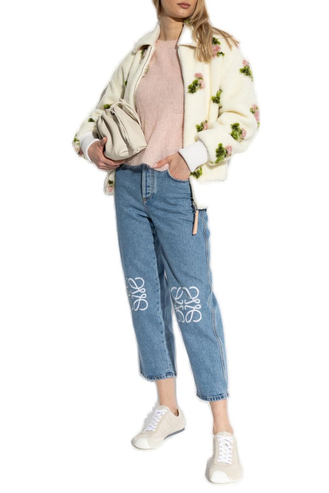Loewe Peplum Silhouette Knitted Sweater
