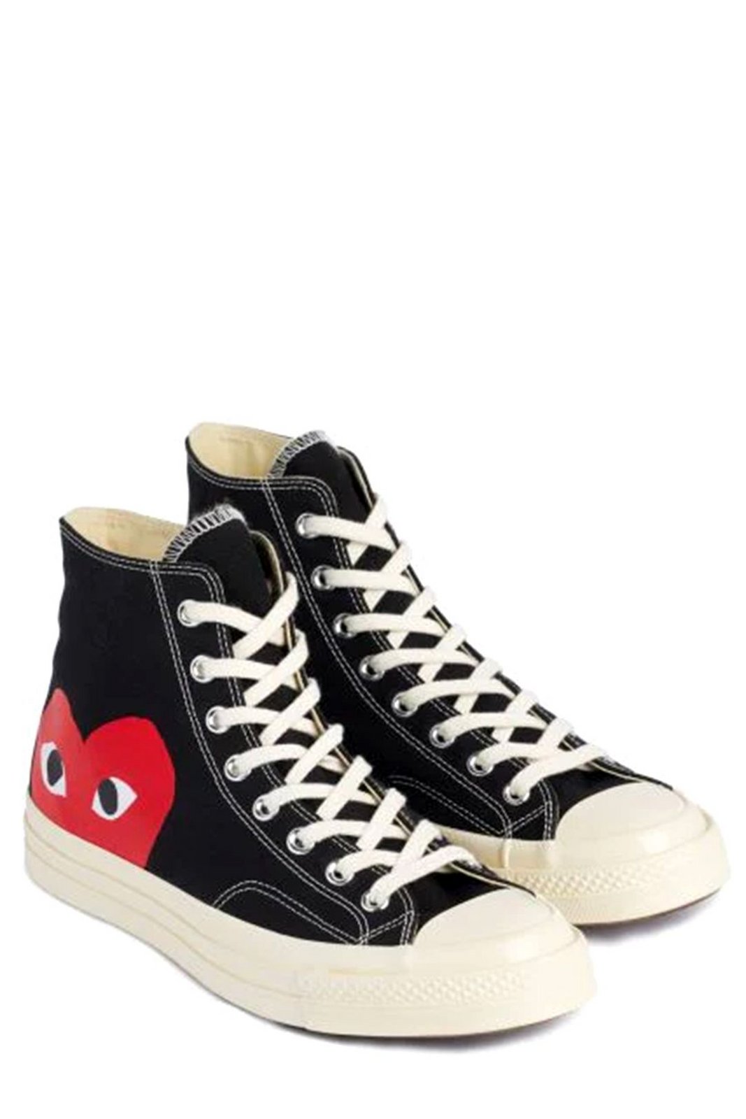 Comme des Garçons Play X Converse Chuck 70 High-Top Sneakers