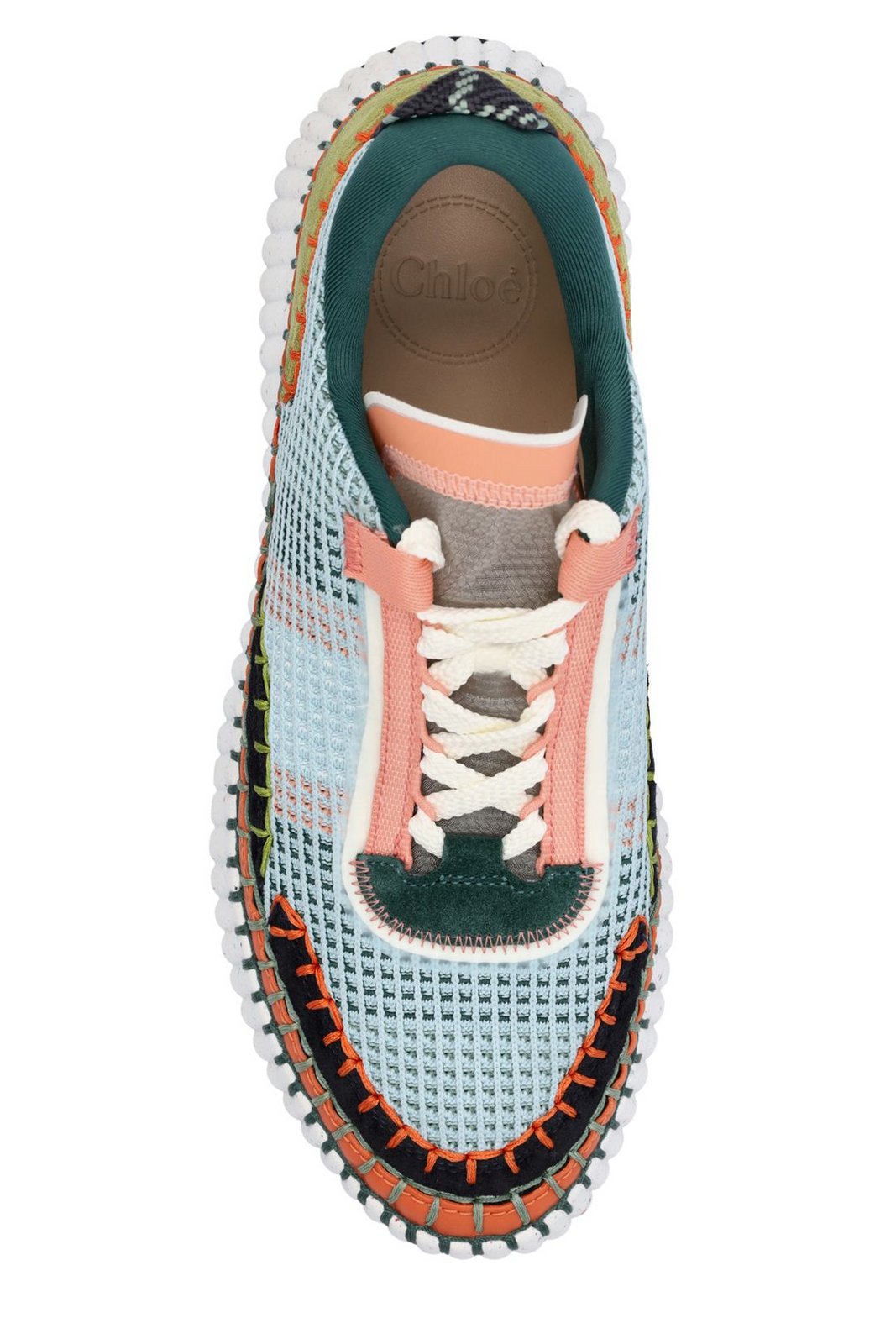 Chloé Lower-Impact Mesh Nama Sneakers