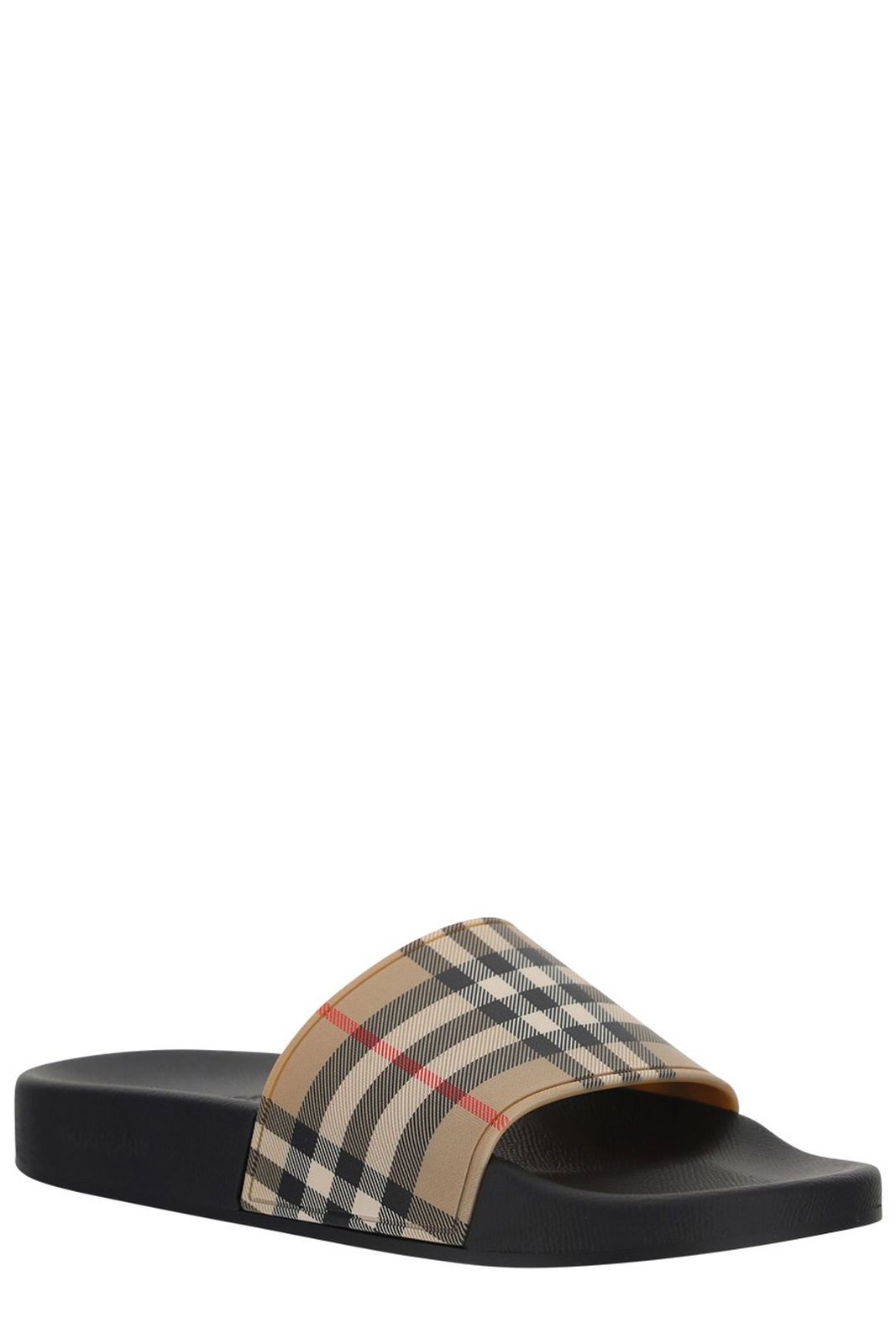 Burberry Furley Checked Slides