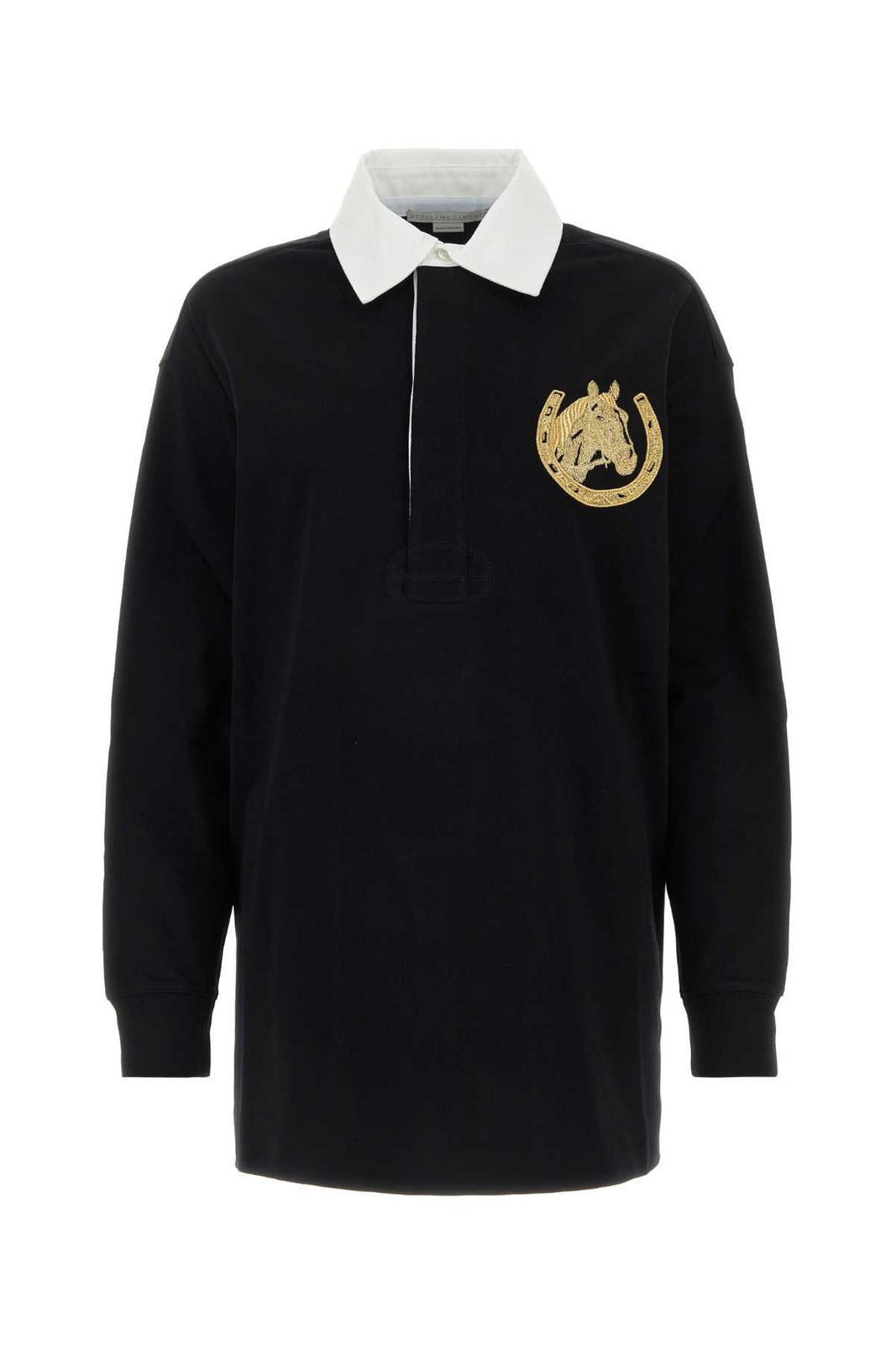 ステラ マッカートニー ポニー クラブ 刺繍ポロシャツ