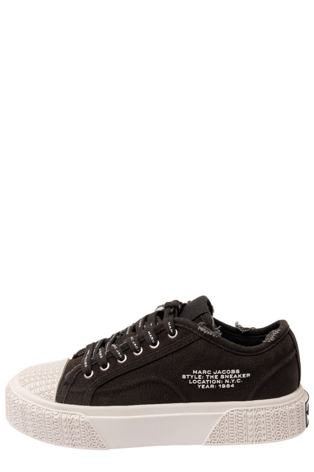Marc Jacobs Distressed Lace-Up Sneakers