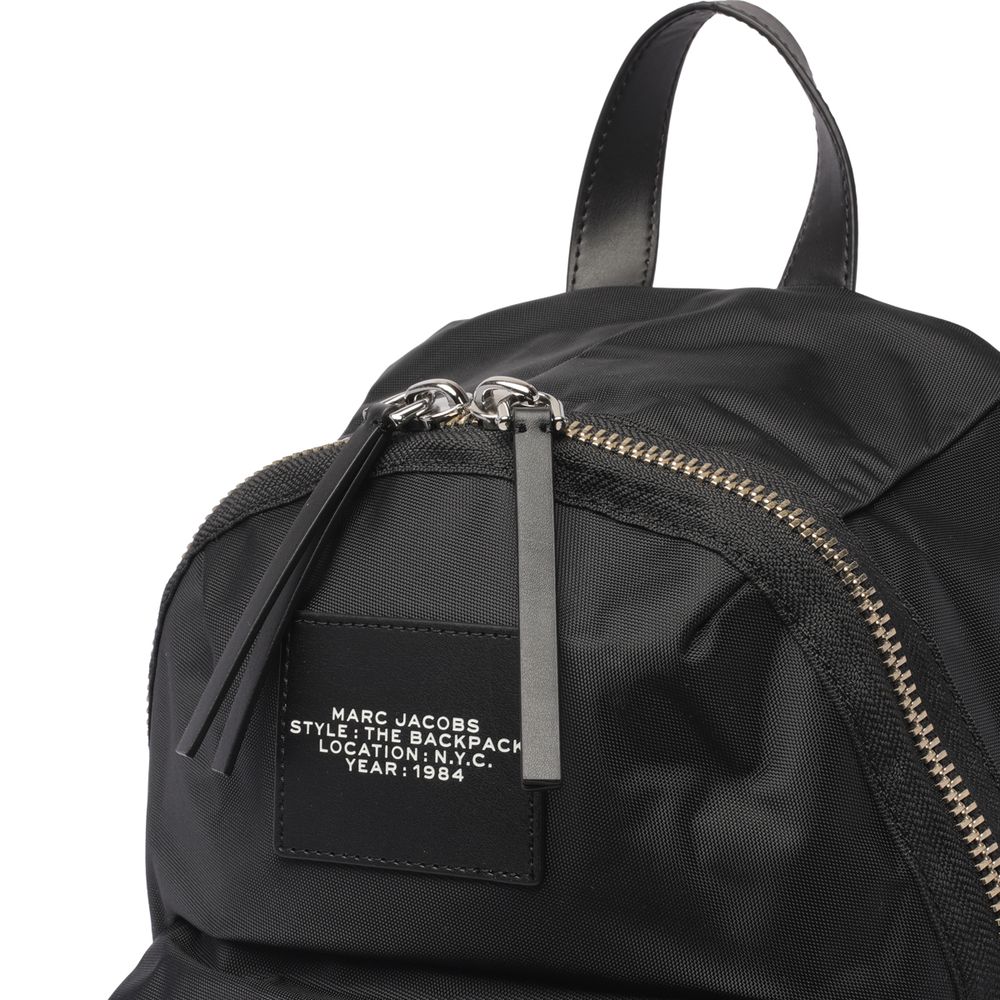 Marc Jacobs 바이커 로고 패치 집업 대형 백팩