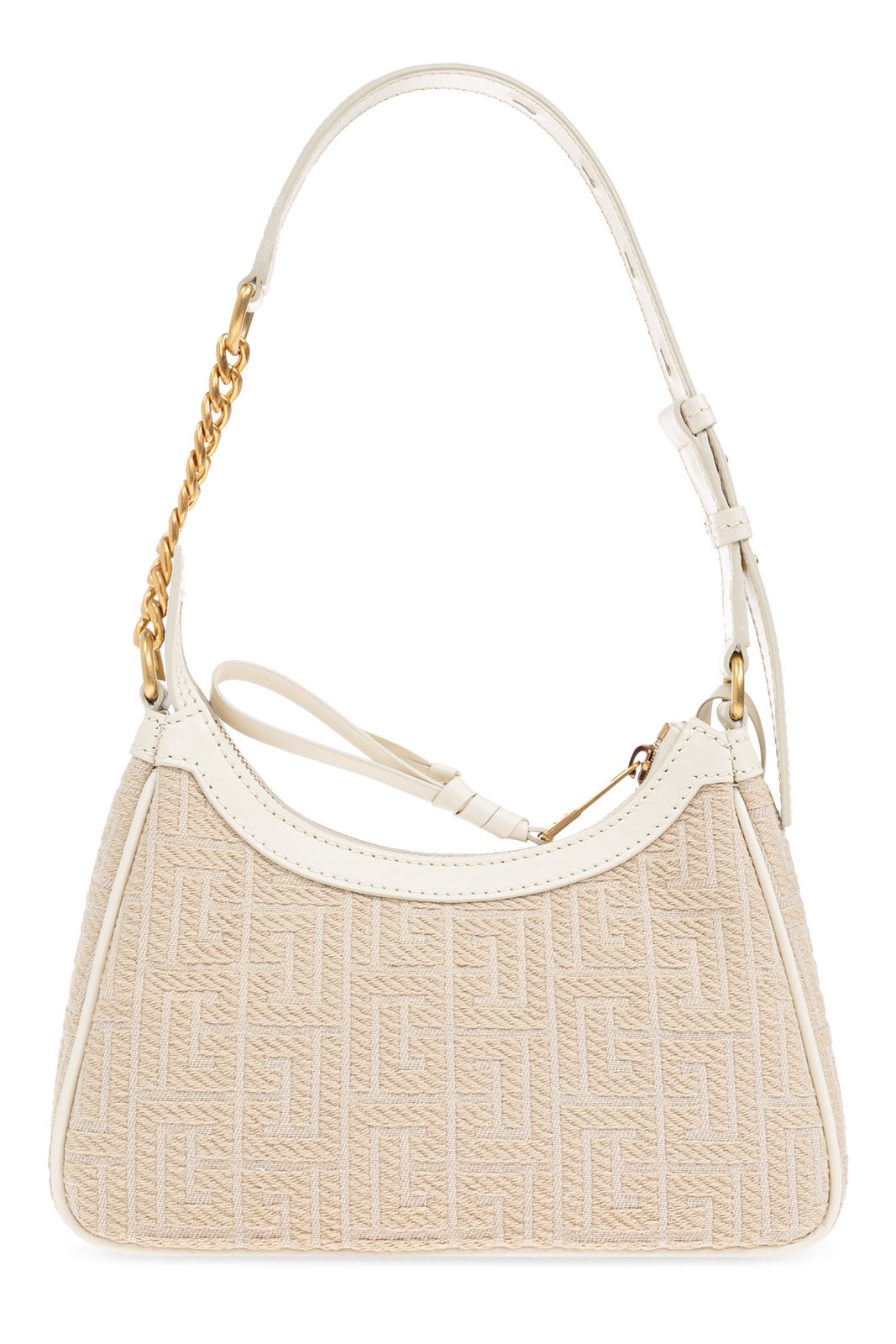 Balmain Monogram Jacquard B-Army Shoulder Bag